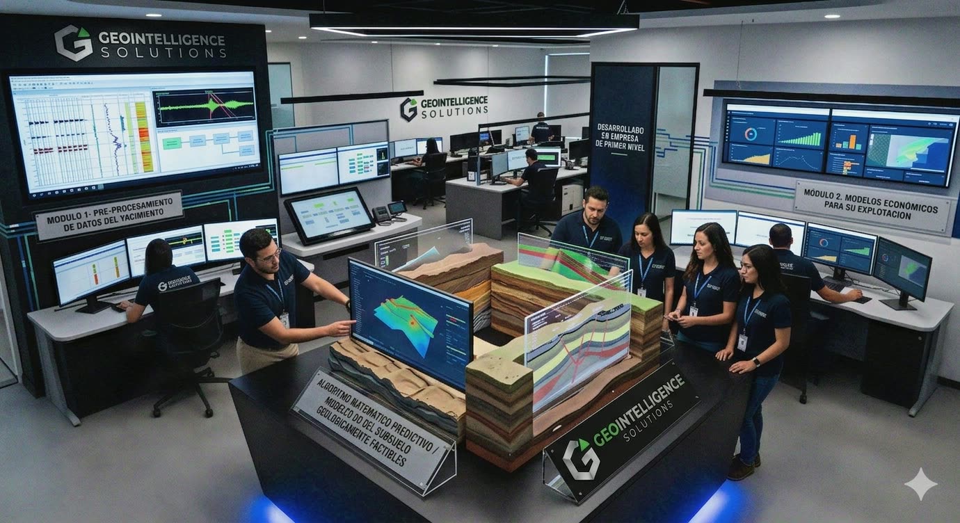 Visualización predictiva de modelos 3D del subsuelo para sector energético